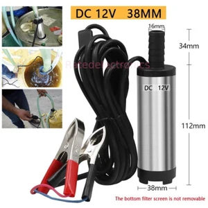DC 12V Elektrische Tauchpumpe 8500r/Min für Wasser Öl Petroleum Betankungssets - Bild 1 von 9