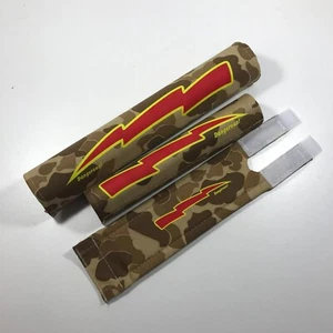 DANGEROUS BMX LIGHTNING  BOLT PAD OLDSCHOOL - Picture 1 of 9