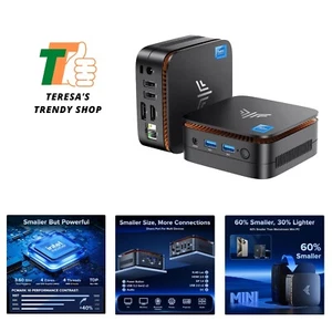 Essenx Mini PC,W-11 Pro 12th N97 Mini ComputerBeat N150,up to 3.6GHz,Mini Des... - Picture 1 of 9