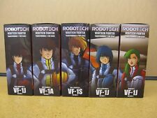 Robotech Macross Transformable 1/100 Scale Veritechs with Pilots - New Mib