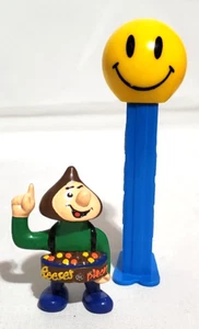 Hershey Reese's Pieces Hershkins PVC Figur 2,25" blau/grün Hongkong 1980er - Bild 1 von 9