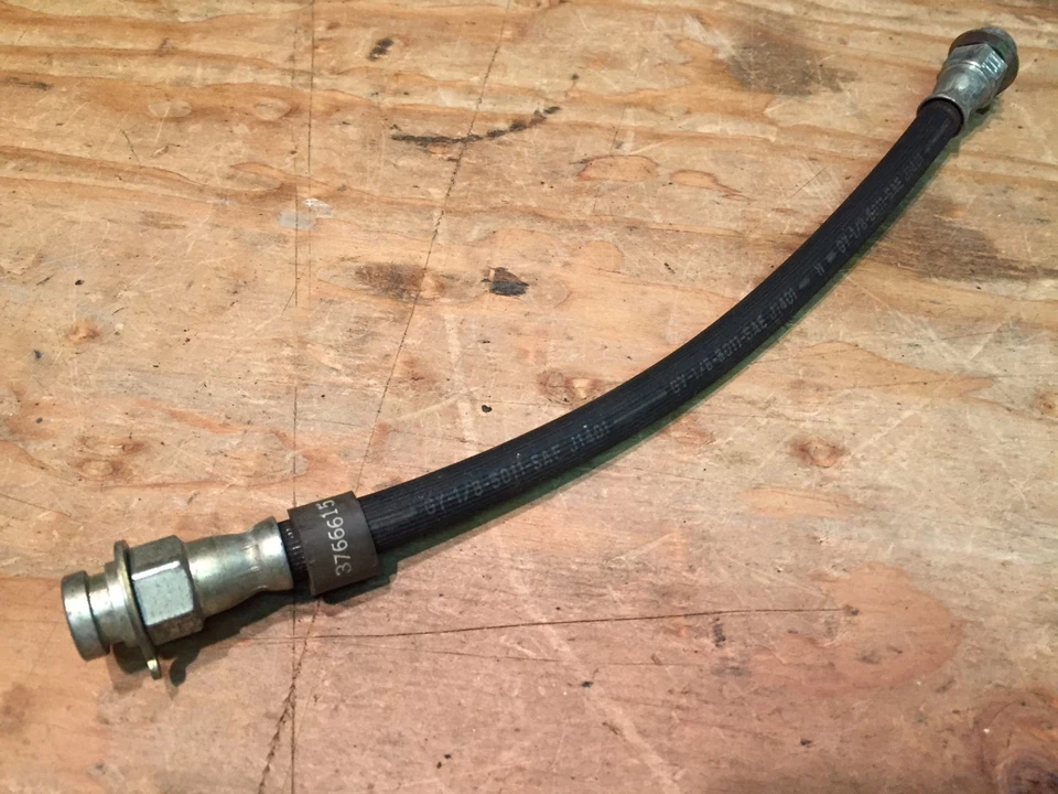 1970 - 72 道奇 DART PLYMOUTH DUSTER A 身体 NOS 拖把前制动线 3766615 — 第 1/1 张图片