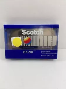 Scotch Cassetta Audio Vuota BX 90 Min Posizione Normale I 120 EQ Sigillata - Foto 1 di 3