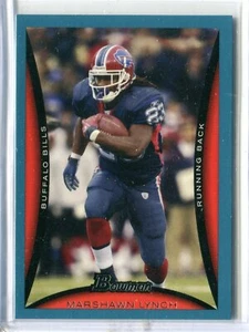 2008 Bowman Marshawn Lynch BLUE PARALLEL #34 175/500 BUFFALO BILLS - Picture 1 of 1