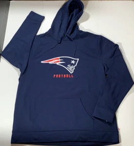 NFL Team Apparel New England Patriots blau leichter Hoodie Pullover Gr. XXL - Bild 1 von 4
