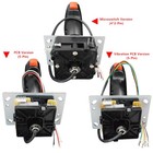 Arcade Game Cabinet Mini Grap Flight Joystick Trigger Top Fire Button Vibration