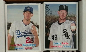 2015 Topps Baseball Archives Complete Set 1-300 With 9 Autos And Will Farrell Sp - Picture 1 of 9