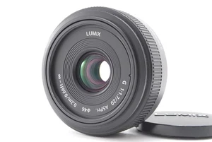 "MINT" Panasonic LUMIX G 20mm F/1.7 ASPH Pancake Wide Angle Lens ASPH H-H020 - Picture 1 of 8