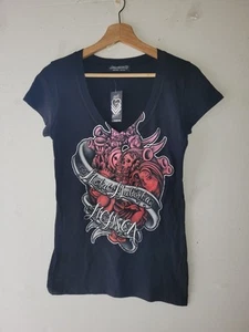 Metal Mulisha Women's Tee Size S Vneck - Picture 1 of 7