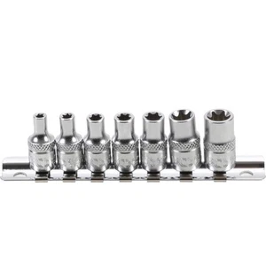 BGS-6402 Juego de llaves de vaso perfil eléctrico accionamiento cuadrado interior 6,3 mm (1/4) - Imagen 1 de 1