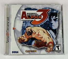 Street Fighter Alpha 3 Sega Dreamcast 2000 Capcom Complete Tested Excellent