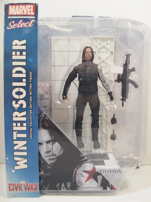 Figura de acción de la película 2016 Marvel Diamond Select Winter Soldier Civil War nueva Foto 1 de 4