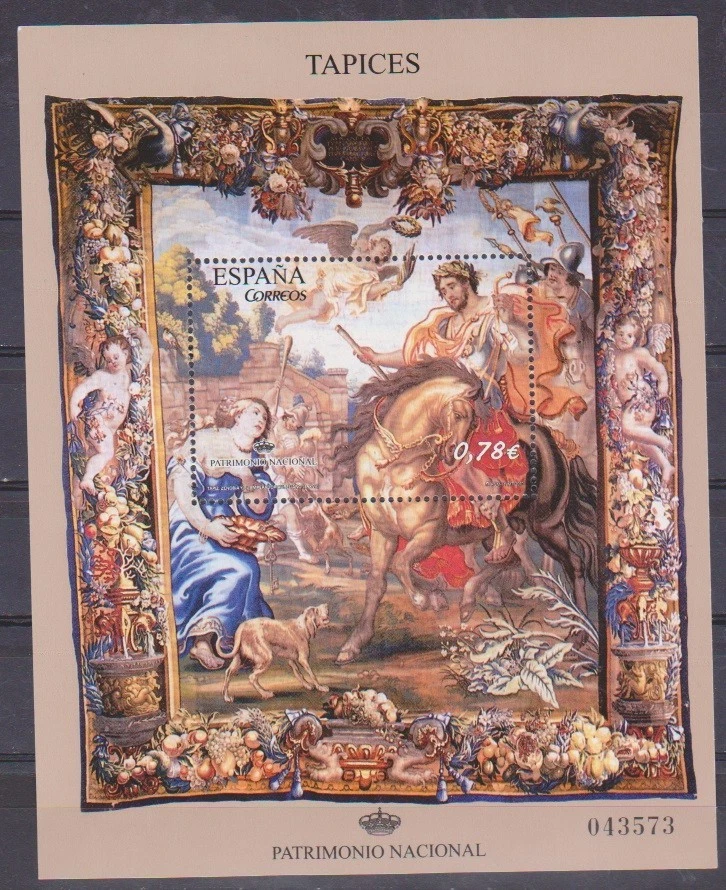 ESPAÑA HOJA BLOQUE NUEVA EDIFIL 4579 PATRIMONIO NACIONAL - Imagen 1 de 1