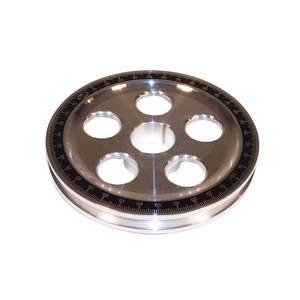 Degree Crank Pulley, Black Numbers Standard Diameter By Scat Dunebuggy & VW - Picture 1 of 1