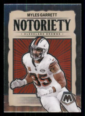 2024 Panini Mosaic Notoriety #16 Myles Garrett - Image 1 of 2