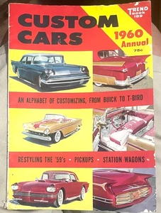 Revista Coches Personalizados 1960 Mercury Ford Chevy Olds DeSoto Chrysler Corvette Años 50 - Imagen 1 de 11