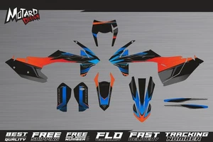 Motard Design Graphics Kit for KTM EXC EXC-F XC-W 2017 2018 2019 Decals Stickers - Picture 1 of 6