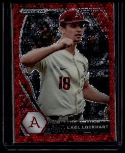 2021 Panini Prizm Draft Picks #PDP213 Lael Lockhart Red Donut Circles Prizm #/99 - Picture 1 of 2