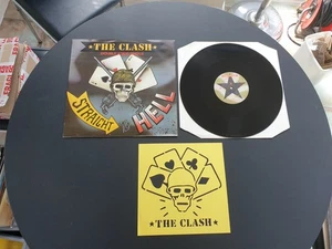 THE CLASH - SHOULD I STAY OR SHOULD I GO 1982 UK 12" VINYL RECORD + STENCIL EX - Picture 1 of 6