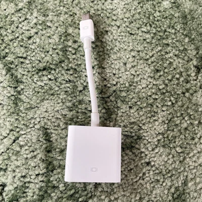Genuine Apple A1305 Mini DisplayPort To DVI Adapter - Image 1 of 4