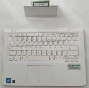 Tastatur mit Touchpad für Lenovo Yoga 300-11IBR / 80M1 / deutsch / weiß - Bild 1 von 4