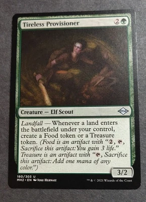 Tireless Provisioner Modern Horizons 2 Mtg Uncommon Tcg Card Lightly Played  - Image 1 of 2