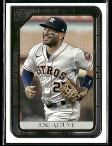 2021 Topps Gallery Jose Altuve #83 Houston Astros - Picture 1 of 2