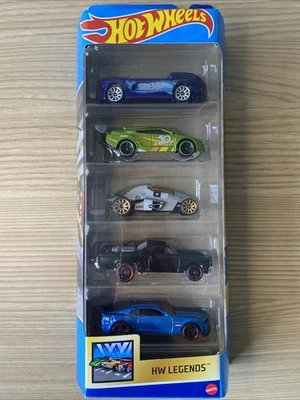 Brand New Sealed Hot Wheels HW Legends 5 Pack Present Collector Set - Image 1 of 4