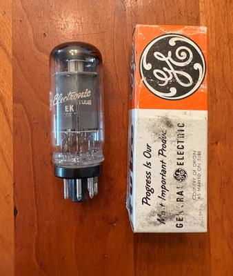 TUBO DE VACÍO GE 7591A HECHO EN EE. UU. NUEVO ~ SIN PROBAR Foto 1 de 4