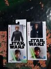 Star Wars Hasbro  Luke Skywalker  Action Figures Lot Of 2 Sealed Different Boxes