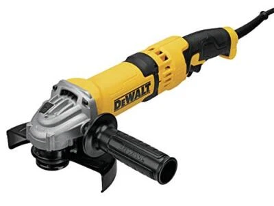 Herramienta de amoladora angular DEWALT, 4-1/2 pulgadas a 6 pulgadas, interruptor de gatillo (DWE43116), negro Foto 1 de 4