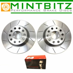 Clio 2.0 172 182 01-05 gerillte Bremsscheiben hinten & Brembo Beläge & ABS-Ring - Bild 1 von 1