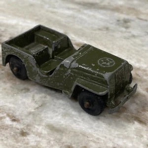 Vintage Tootsie Toy Collectible Army Jeep Made In USA - Picture 1 of 8