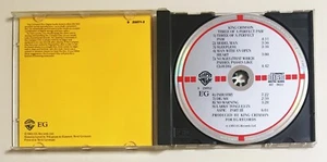 King Crimson ~ Three Of A Perfect Pair CD first press WG Target for US market - Picture 1 of 3