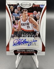 Arvydas Sabonis 2018-19 Certified Choice Signatures Auto /199 Trail Blazers