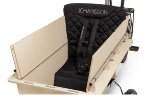Cojín de asiento confort Johansson Oscar negro - Imagen 1 de 1