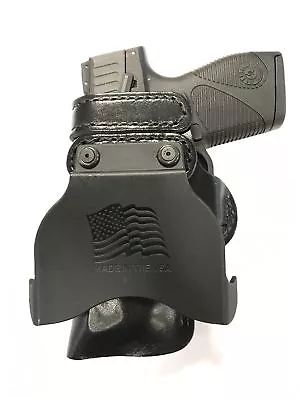 Leather Kydex Paddle Gun Holster LH RH For Kimber Solo Ultra II - Image 1 of 4