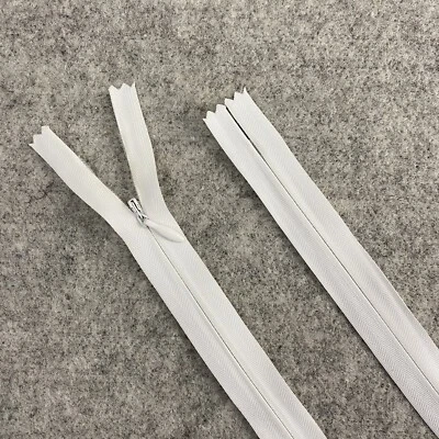 24" Inch Closed End Invisible Zippers -  Sold in packs of 5 - Image 1 of 4