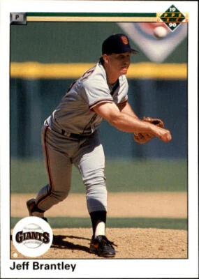 1990 Upper Deck #358 Jeff Brantley - NM - Image 1 of 2