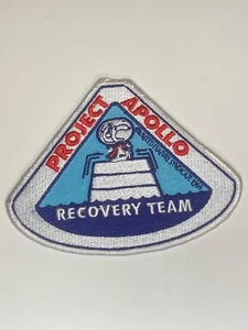 SNOOPY PROJECT APOLLO RECOVERY TEAM - NASA SPACE PATCH 4.5" - Picture 1 of 2