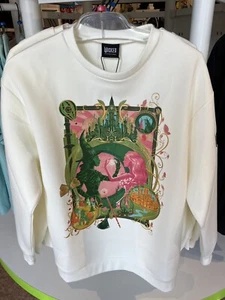 USJ Wicked Elphaba Glinda Sweat Shirt (L) Universal Studios Japan Exclusive 2025 - Bild 1 von 4