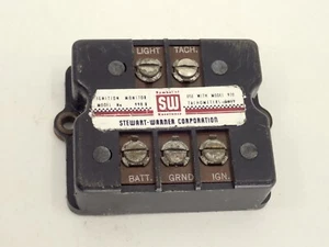 Stewart Warner 990b Ignition Monitor 970 Series Tachometer Pedestal Tach Sender - Picture 1 of 16