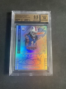 2014 CONTENDERS SAMMY WATKINS  AUTOGRAPH CHAMPIONSHIP 01/49 BGS 9.5/10 AUTO RC - Picture 1 of 2