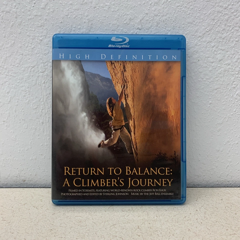 Blu Ray Return to Balance: A Climber's Journey High Definition Rock Climber Life - Image 1 of 4