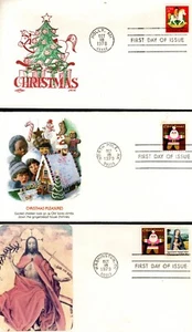 1978 & 1979 -   Christmas - 15c Madonna, 15c Santa Claus & 15c Hobby Horse ( 3 ) - Picture 1 of 2