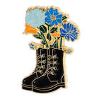 Brooch Pin Clothes Lapel Pin Boots Flower Shaped Brooch Pin for Women Girls