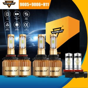 For Honda Accord 2006-2012 AUXBEAM LED Headlight High Low Beam & Fog Light Bulbs - Picture 1 of 12