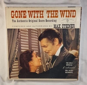 Gone With The Wind VINYL **COVER ONLY** RECORD IS INCLUDED, SIDE 2 IS UNPLAYABLE - Picture 1 of 9