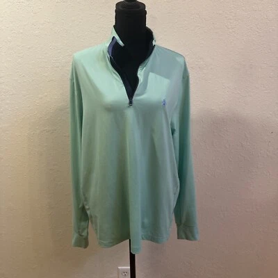 Polo Golf Hombre Manga Larga Mediana Pull Over Nylon Peso Ligero Foto 1 de 4