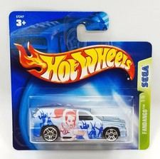 Fandango Light Blue 2003 110 Space Channel 5 Short Card Hot Wheels 974
